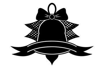 bell with bow