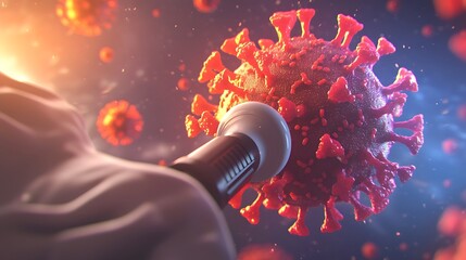 Vaccine combating virus cells