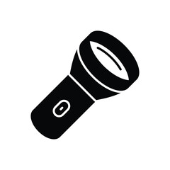 Flashlight Icon vector stock illustration