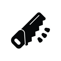 Saw Icon vector stock illustration