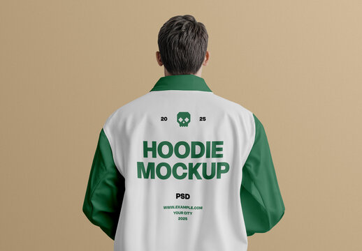 Backward Jacket Mockup
