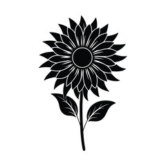 Sunflower Bloom Plant Illustration