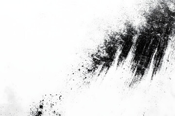 Fototapeta premium Abstract grunge black and white distressed texture background