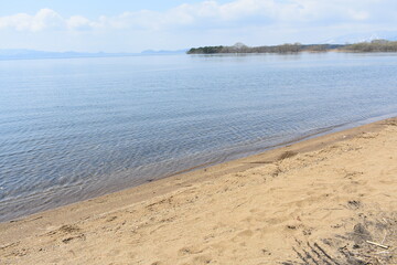 福島の名所　猪苗代湖