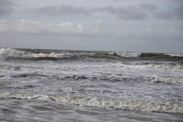  Waves on the shore and beach at Noordwijk beach © André Muller