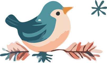 bird on branch