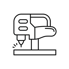 Jigsaw Icon vector stock illustration