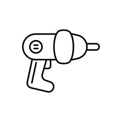 Heat Gun Icon vector stock illustration
