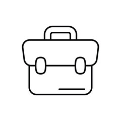 Briefcase  Icon vector stock illustration