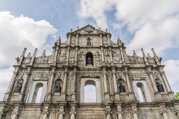Fototapeta premium Ruinas da Antiga Catedral de S. Paulo