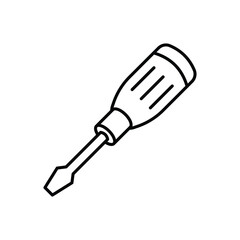 Screwdriver Icon vector stock illustration