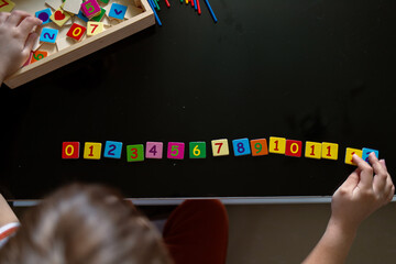 Teaching Numbers with Number Tiles