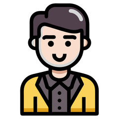 Casual Startup Founder Icon