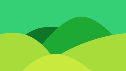 abstract background with green leaves