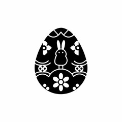 creative details Easter Parade Icon Vector Illustration