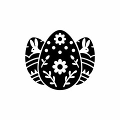 creative details Easter Parade Icon Vector Illustration