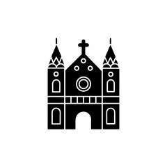 creative details Church Icon Vector Illustration
