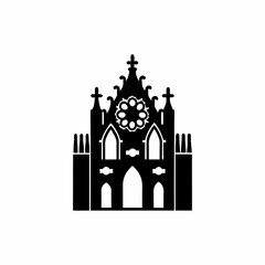 creative details Church Icon Vector Illustration