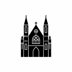 creative details Church Icon Vector Illustration