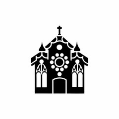 creative details Church Icon Vector Illustration
