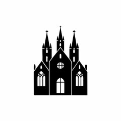 creative details Church Icon Vector Illustration