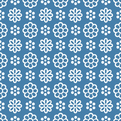 Elegant seamless decorative floral pattern vector design. Colorful floral pattern suitable for background, texture, fabric, wrapping, textile, clothing, print or others.