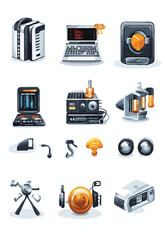 business icons set