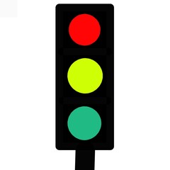 red traffic light