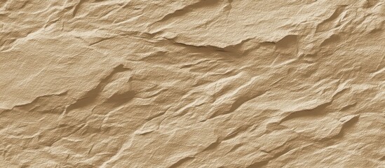 Earthy textured stone surface with undulating ridges in monochromatic brown shades