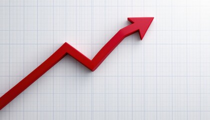 Analyzing growth trends in business financial sector graphical representation professional environment data visualization