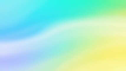 Seamless looping video background with a smooth, flowing gradient blur. Perfect for adding a modern, calming atmosphere to videos with soft, blended colors and fluid motion.