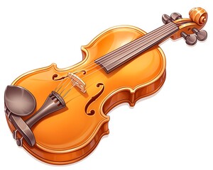 Fototapeta premium Violin Illustration