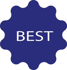 Sale price tag product badges Stickers Labels Tags Ribbons icon in Flat. big Seller isolated on transparent background