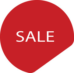 Sale price tag product badges Stickers Labels Tags Ribbons icon in Flat. big Seller isolated on transparent background