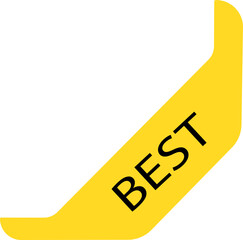 Sale price tag product badges Stickers Labels Tags Ribbons icon in Flat. big Seller isolated on transparent background