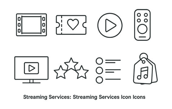 Streaming services streaming services icon