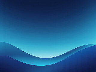 Naklejka premium Dark to Light Blue Gradient Abstract Background with Smooth Texture and Modern Design