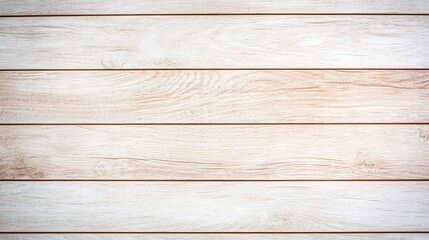 Fototapeta premium Rustic Whitewashed Wooden Planks: Clean, Light Texture for Backdrops, Surfaces, Crafts, and Design Projects that Require a Woodgrain Aesthetic.