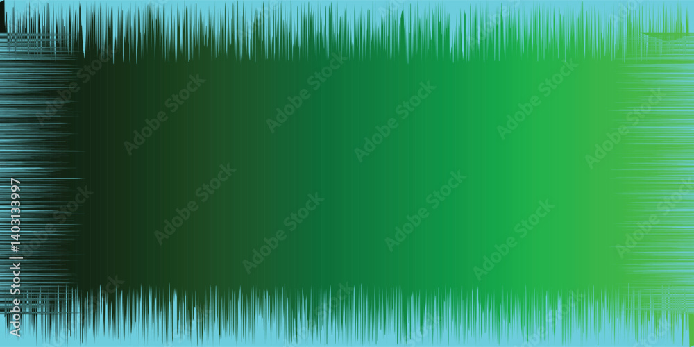 Fototapete vector green and balck roughen background with gradient effect.