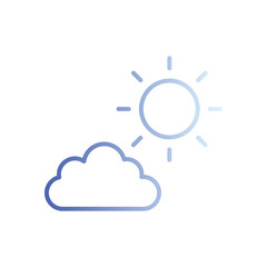 Weather Icon Vector Stock Illustration
