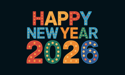 2026, new year evening, new year poster, new year banner, holiday, new, year, sign, celebration, neon, new year, night, eve, light, happy, card, party, decoration, winter, city, sky, christmas, firewo