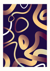 abstract seamless wavy line design, colorful gradient background design, modern background template design vector 