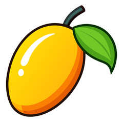 vector illustration of an mango