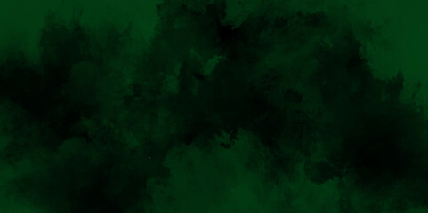 abstract cloud and vapor texture background. Black and Green smoke aquarelle smudge illustration abstract Green Fog or smoke color isolated background , Abstract Painted Illustration. Brush stroked.