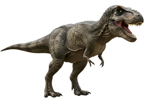 T-rex, Tyrannosaurus Rex, on transparent background