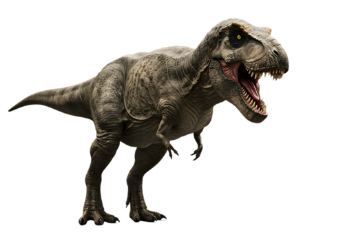 T-rex, Tyrannosaurus Rex, on transparent background