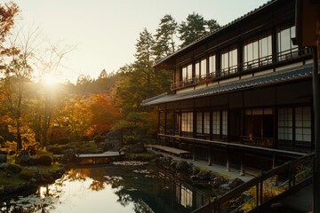 Autumn Zen Garden Retreat