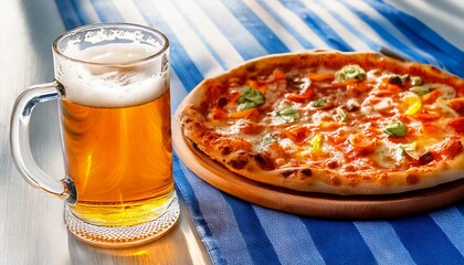 美しいビール、生ビールのあるパーティー