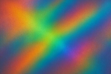 Iridescent Rainbow Spectrum Gradient
