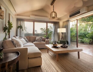 Fototapeta premium a tranquil living room